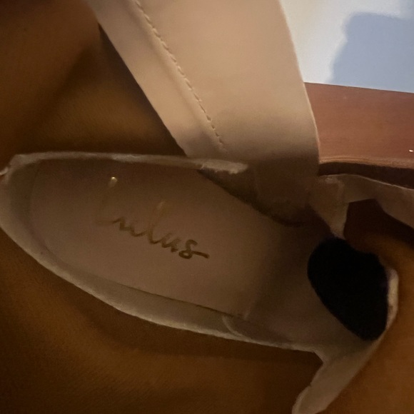 Lulu’s tan boots 4” size 6 - Picture 4 of 4